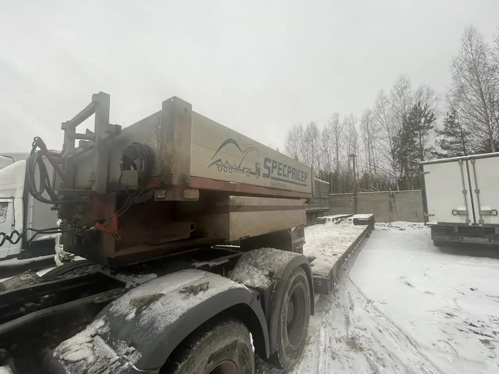 Спецприцеп 9942* Полуприцеп тяжеловоз 4 оси 994294 (Не раздвижной)