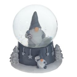 GAEM Фигурка декор в стекл шаре "Гном", D5 см, L5,5 W5 H6 см, 2в.