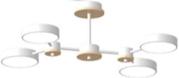 Потолочный cветильник LED4U L3215-630 WH