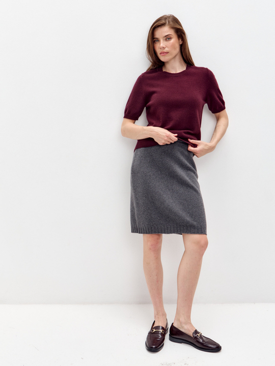 Кашемировая футболка