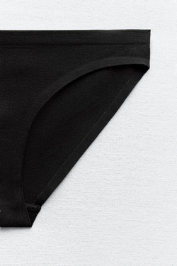 ZARA ТРУСЫ БЕЗ ШВОВ, ЧЕРНЫЙ