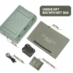 Беспроводная колонка Muzen Sticker красная