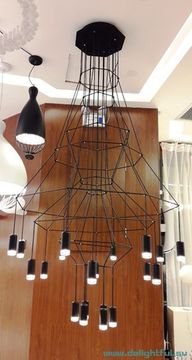 люстра дизайнерская  Vibia  Wireflow 22 lights