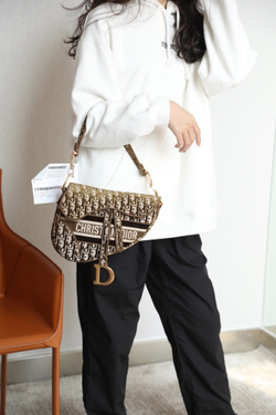 Christian Dior Saddle Bag 25 cm