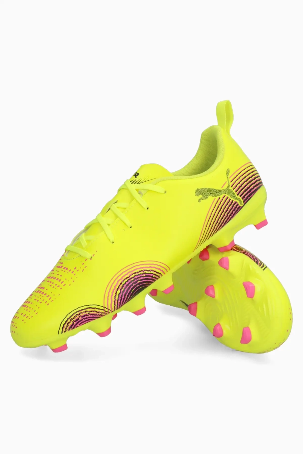 Бутсы Puma Future 8 Play FG/AG Junior - желтый