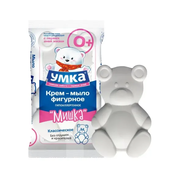 Крем-мыло Умкa Мишка фигурное 60г 870704