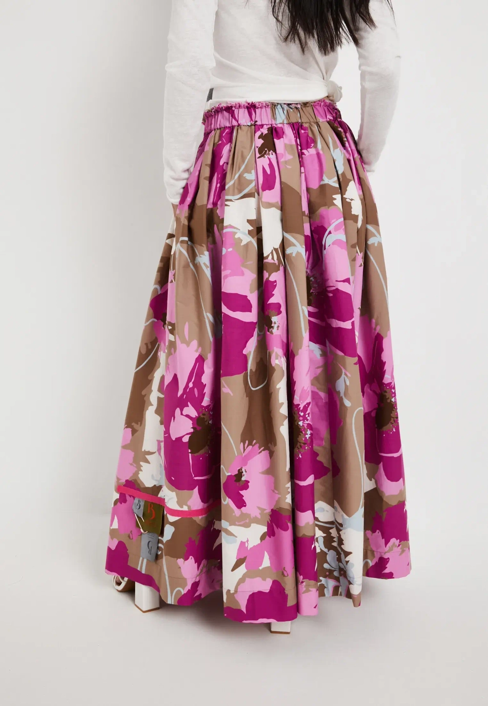 Юбка Макси розовый