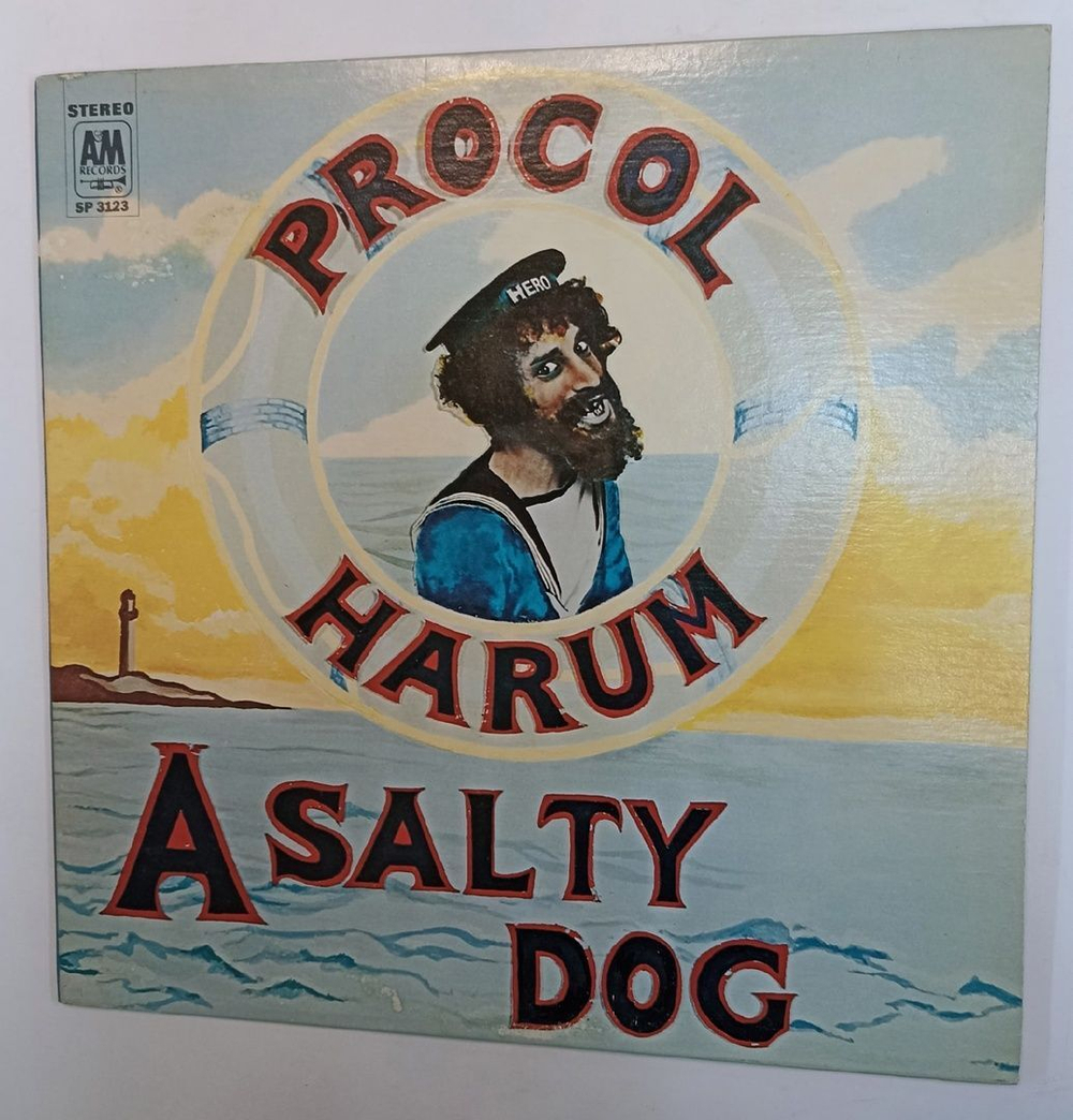 Винтажная виниловая пластинка Procol Harum A Salty Dog (US 1979)