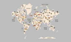 Бесшовная фреска KIDS-76, 2,7 м (Ширина 4 м)