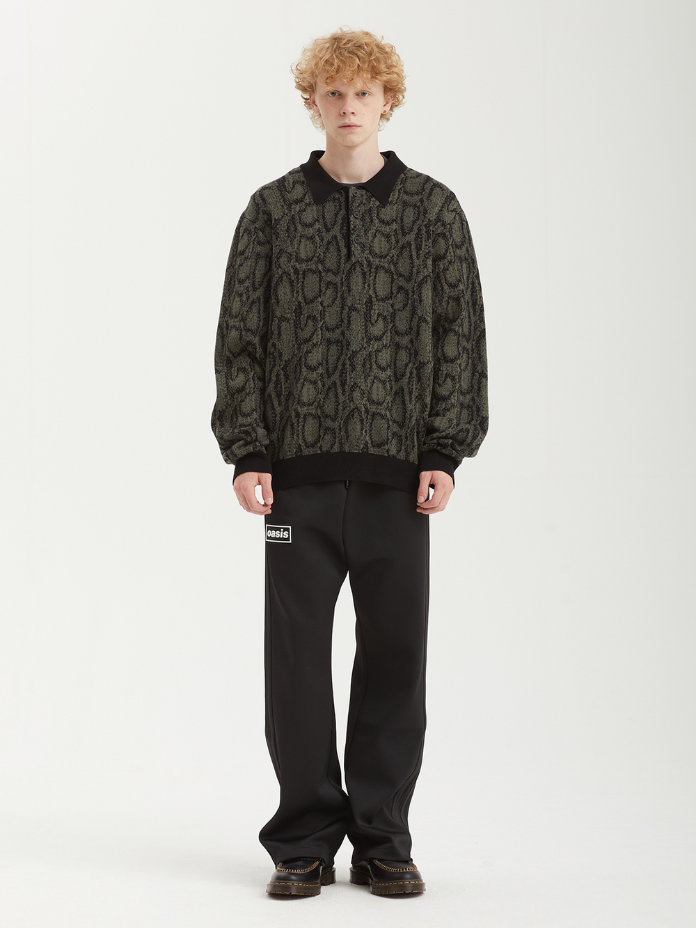 Свитер-поло L/s Snake Polo