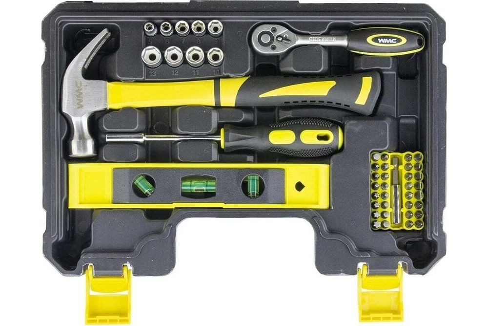 Набор шарнирно-губцевого инструмента WMC TOOLS 60 предметов WMC-2060(47331)