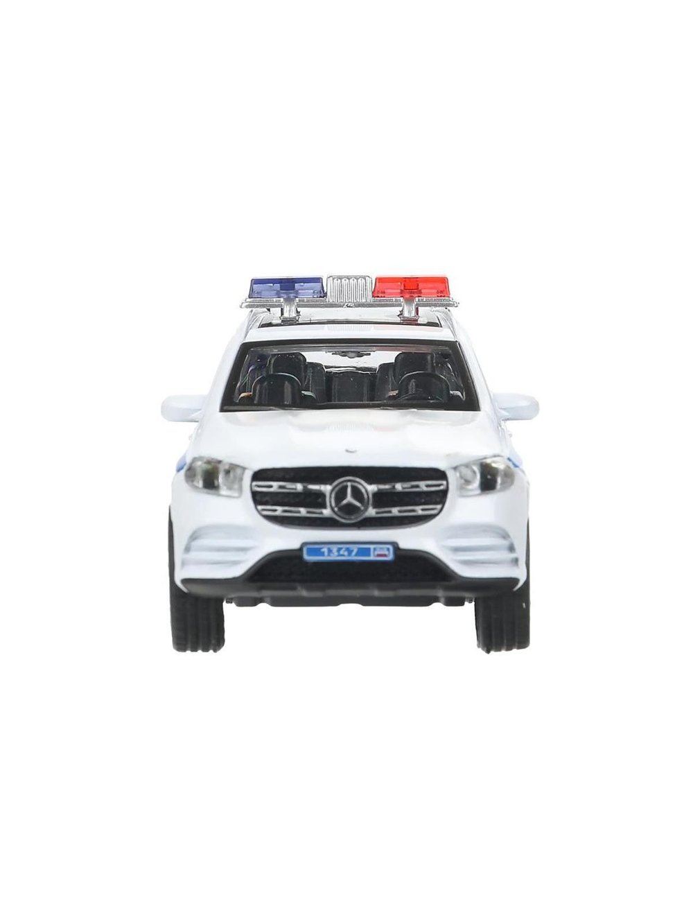 Машинка детская металлическая 12см полиция