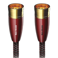 Межблочный аудио кабель AudioQuest Red River XLR-XLR, 0.5 метров
