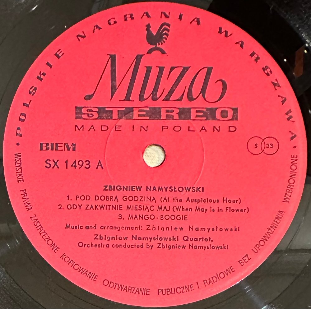 Zbigniew Namyslowski (Польша 1977г.)