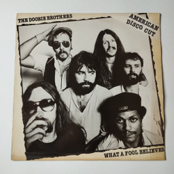 Винтажная виниловая пластинка LP The Doobie Brothers What A Fool Believes (UK 1979) 45 RPM Maxi Single