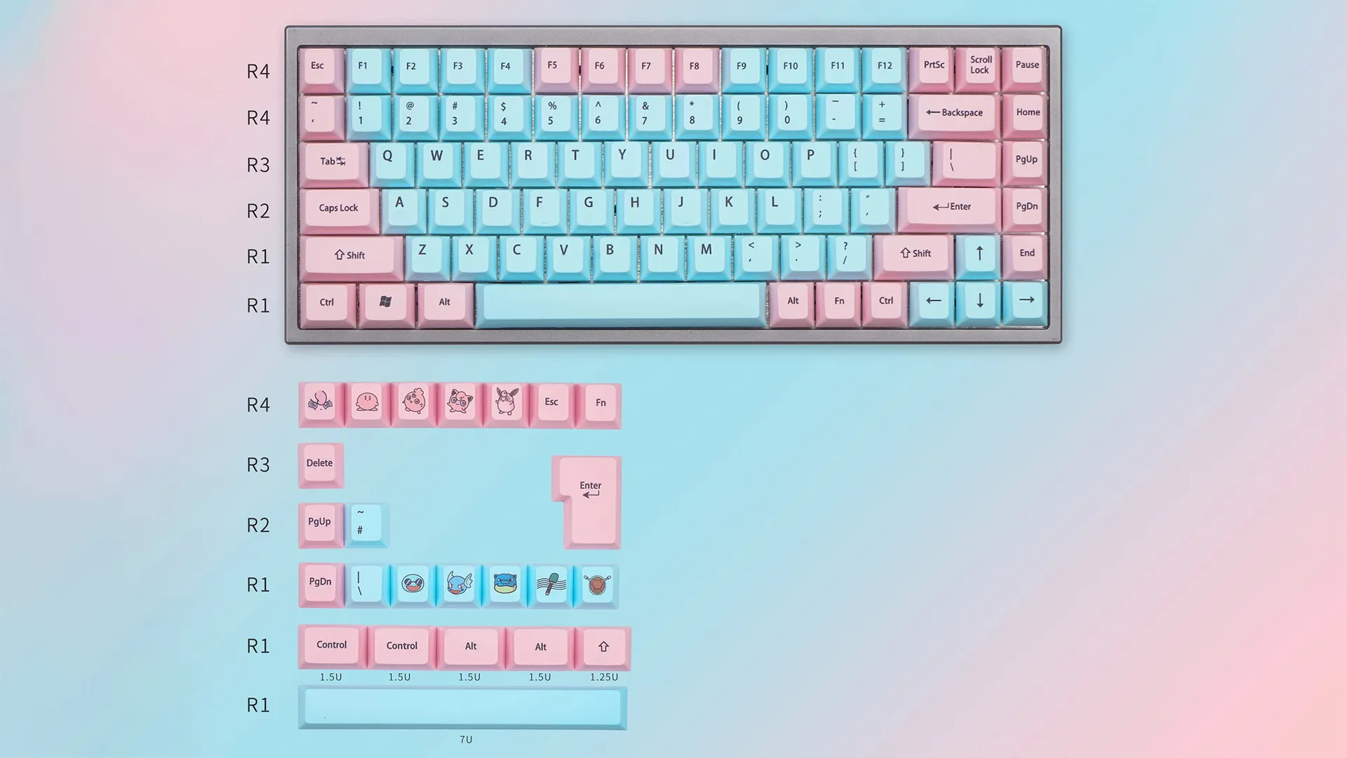 Кейкап сет 2