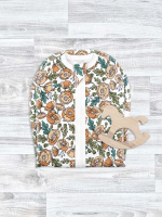 Утеплённый кокон Mjölk Маки NEW