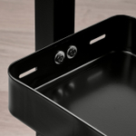 Настольная полка IKEA VATTENKAR (ВАТТЕНКАР), Черный, 49x15 см