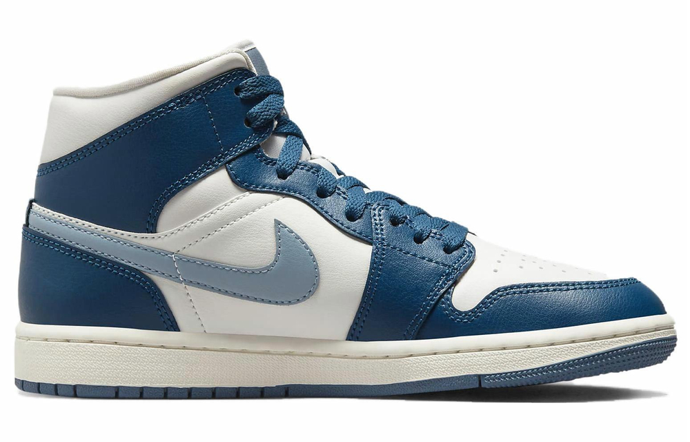Кроссовки Jordan Air Jordan 1 Mid "Sky J French Blue" (Женская размерная сетка)