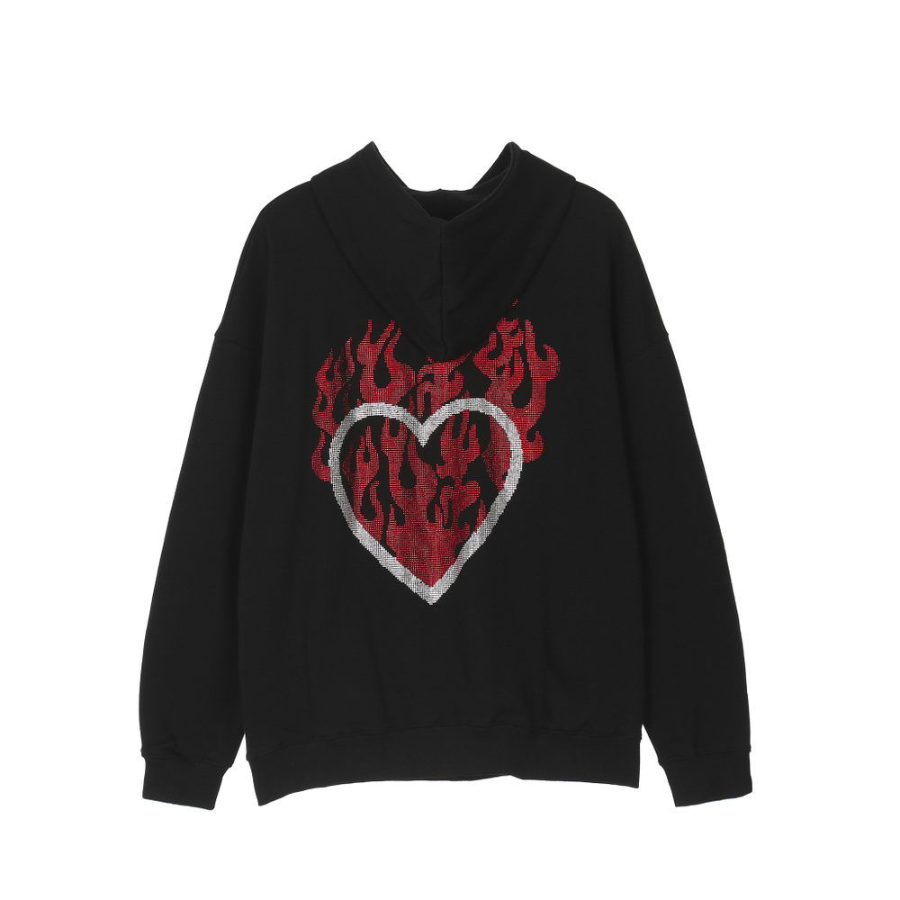 Худи со стразами – купить за 3 500 ₽ | YOLO SHOP