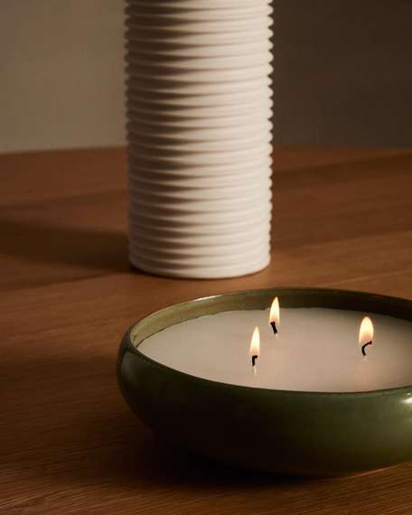 Ваза Sibone, белая керамика, 49 см