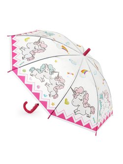 Зонт детский Милые единорожки (50см.), цвет розовый 00-3893