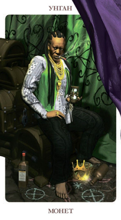 Набор "Таро Вуду. Сундук Духов / Voodoo Tarot. Spiritbox"