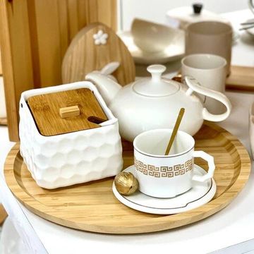 Блюдо для подачи, d=35 см, бамбук