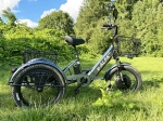 Электровелосипед GREEN CITY e-ALFA Trike (серебристый)
