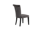 Стул Garda Decor 597 велюр серый Riv 96 98*101*88 см