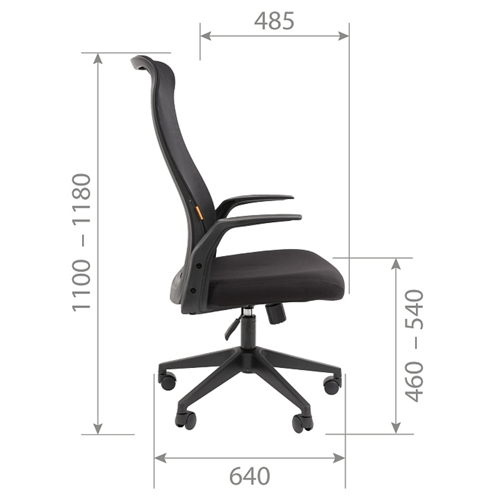 Офисное кресло CHAIRMAN 573 ткань/сетка