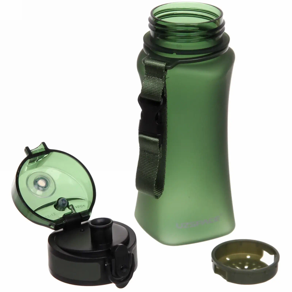 Бутылка спортивная UZSPACE Twisted Fitness 6007 (350 мл)