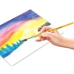 Кисть ПИФАГОР, из ворса пони, круглая, № 9, 200838