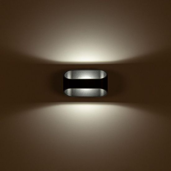 CL704071 Декарт-7 Черный Св-к Настенный