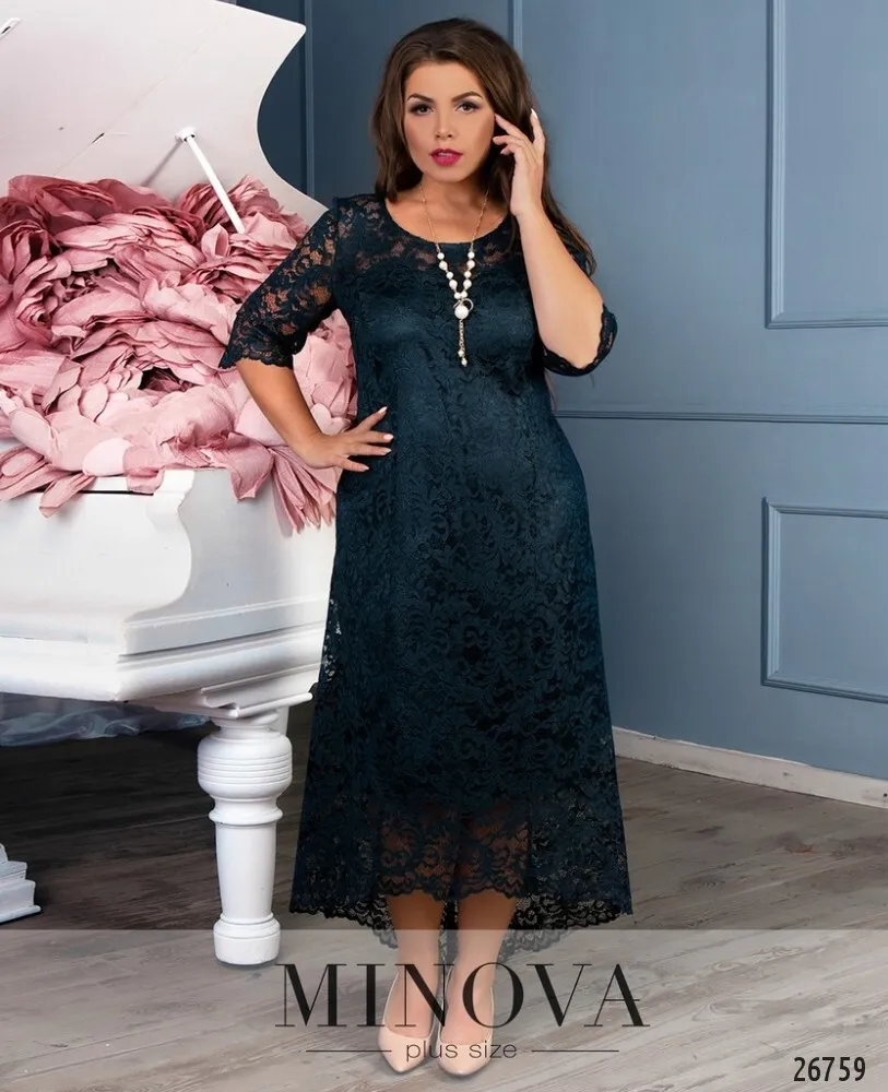 Платье 18-25-синий Minova