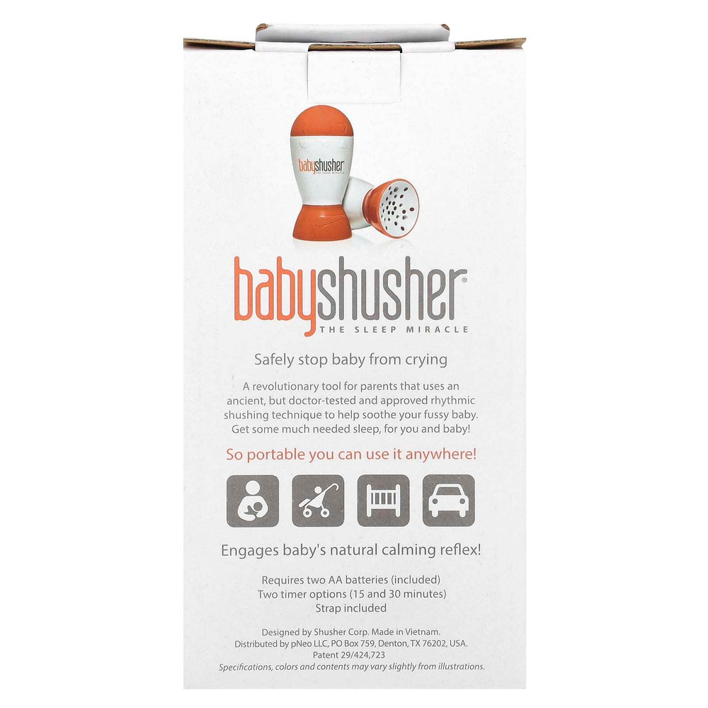 Baby Shusher, Baby Shusher®, The Sleep Miracle, 1 шт.