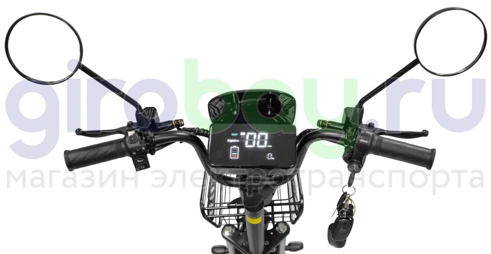 Электровелосипед Kugoo Kirin V3 PRO PLUS (60V/21Ah) внедорожная резина фото №14