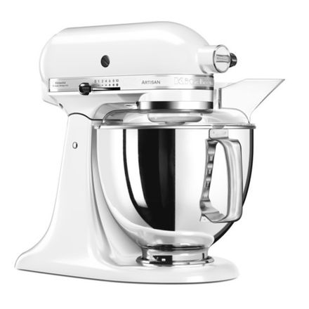 Миксер KitchenAid Artisan планетарный белый 5KSM175PSEWH