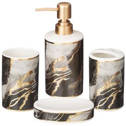 НАБОР ДЛЯ ВАННОЙ КОМНАТЫ 4 ПР. (КОР=12НАБ.) 360 МЛ