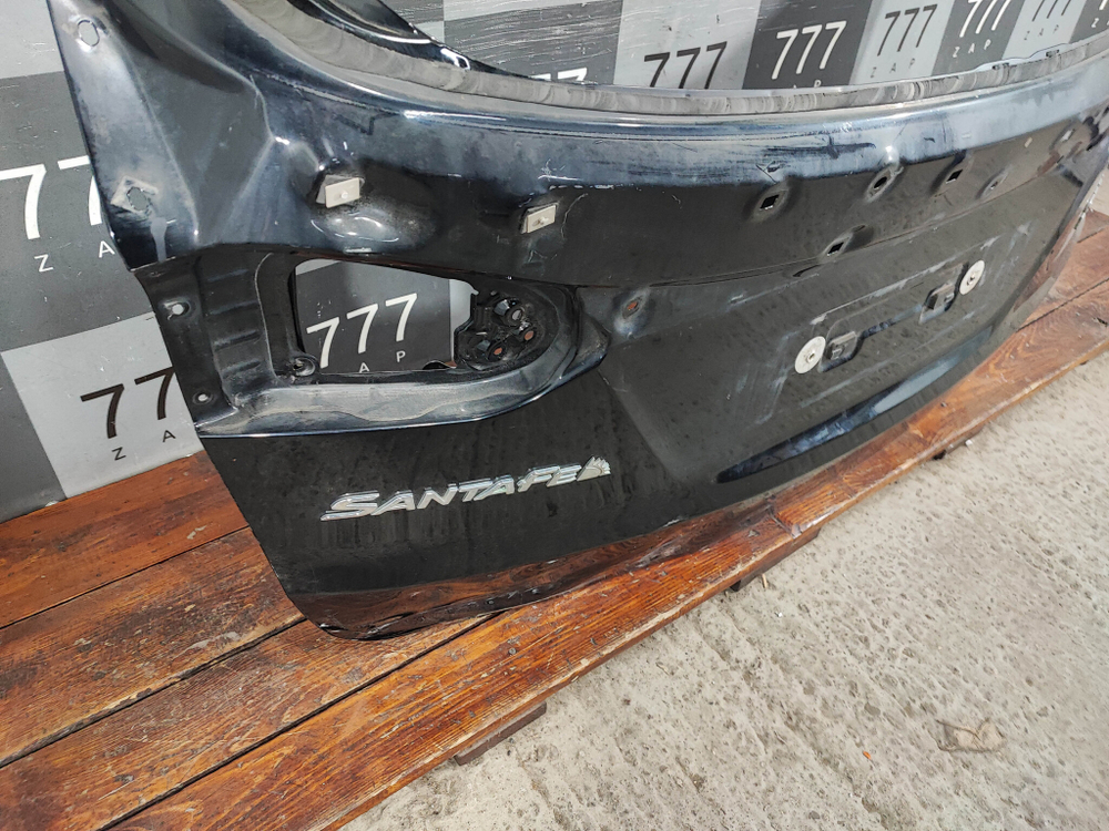 Крышка багажника Hyundai Santa Fe 3 (DM) 12-18 Б/У Оригинал 737002W020