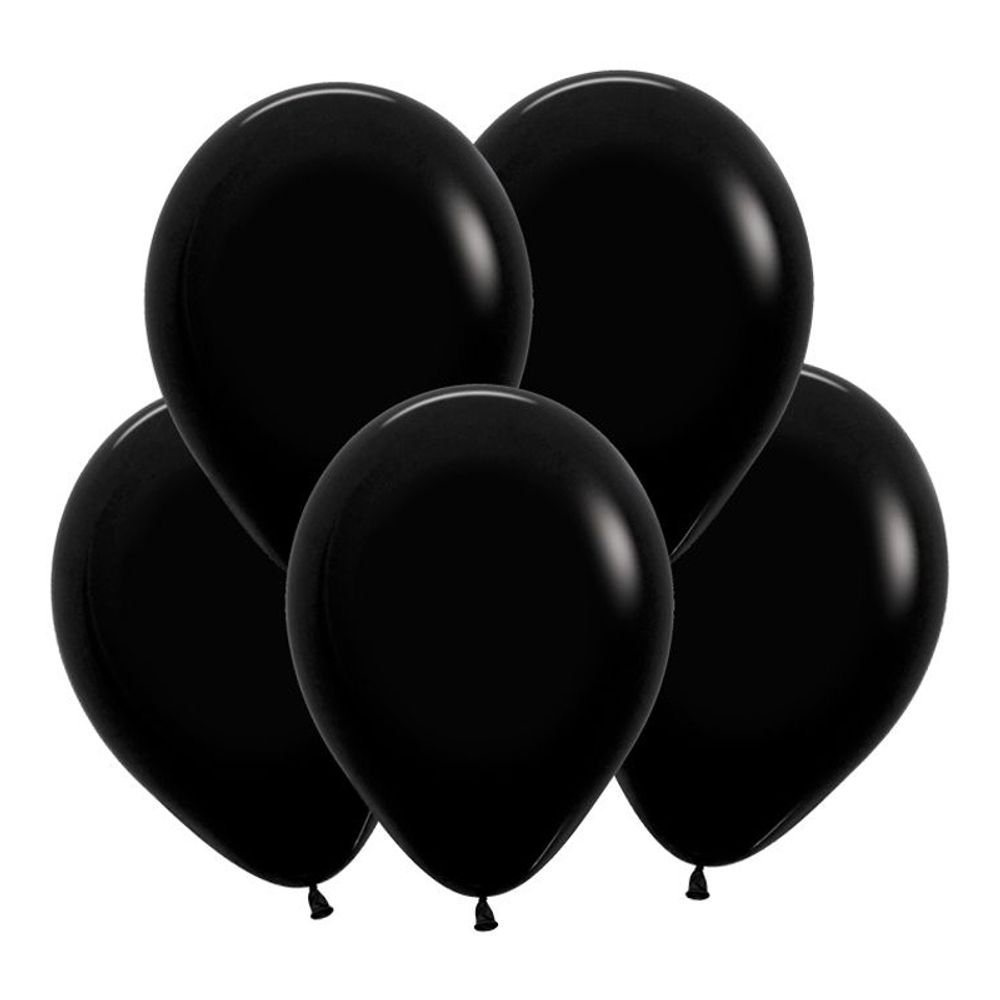 S 12&quot; Пастель Черный / Black / 50 шт.