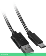 Кабель Buro Braided BHP RET TYPEC1 1м