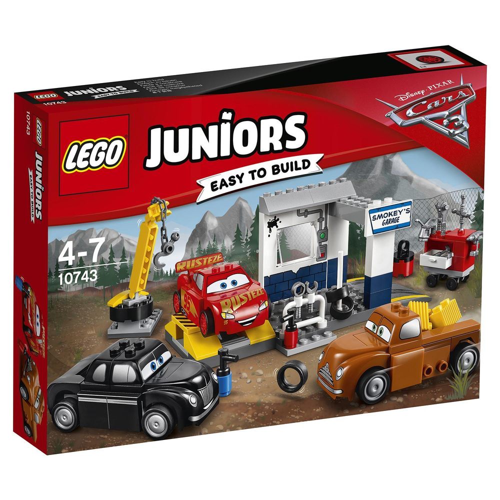 LEGO Juniors: Гараж Смоуки 10743 — Smokey's Garage — Лего Джуниорс Подростки