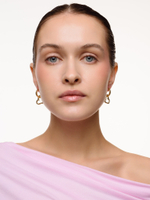 Серьги "Wood Love" Gold