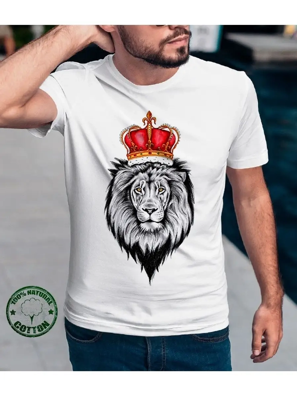 Футболка оверсайз дизайнерская