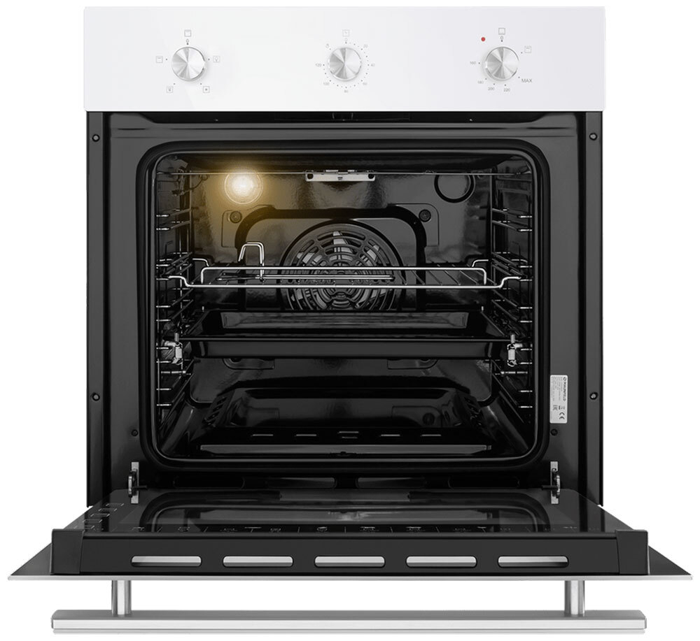 Газовый духовой шкаф Maunfeld EOGC604W Slim