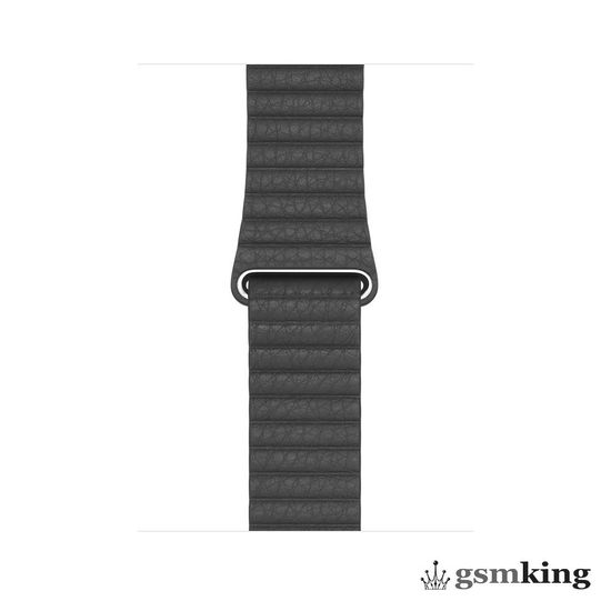 Apple Leather Loop for Apple Watch 42|44|45|49mm Black (Чёрный) MXAA2ZM/A