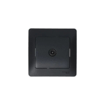 GLOSSA TV РОЗЕТКА оконечная 1дБ, механизм, АНТРАЦИТ