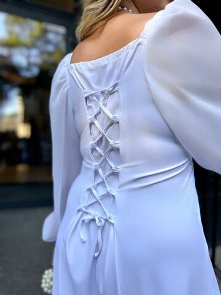 Платье с разрезом УК-1118-2 Фабрика Моды Фото 2