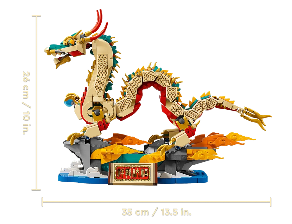 Конструктор LEGO 80112 Величественный дракон